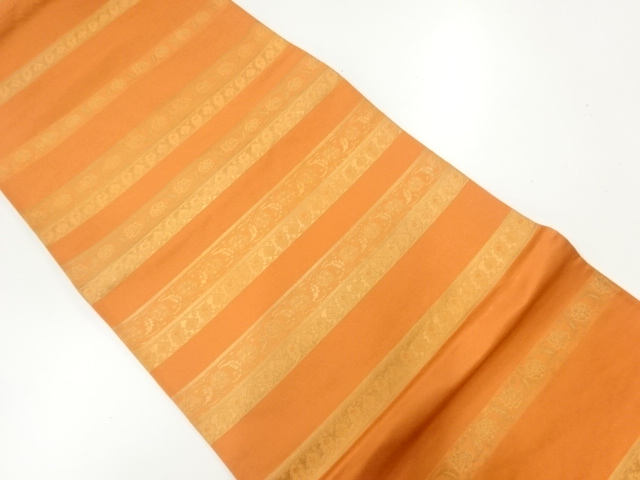 JAPANESE FUKURO OBI / WOVEN FLORAL SARASA